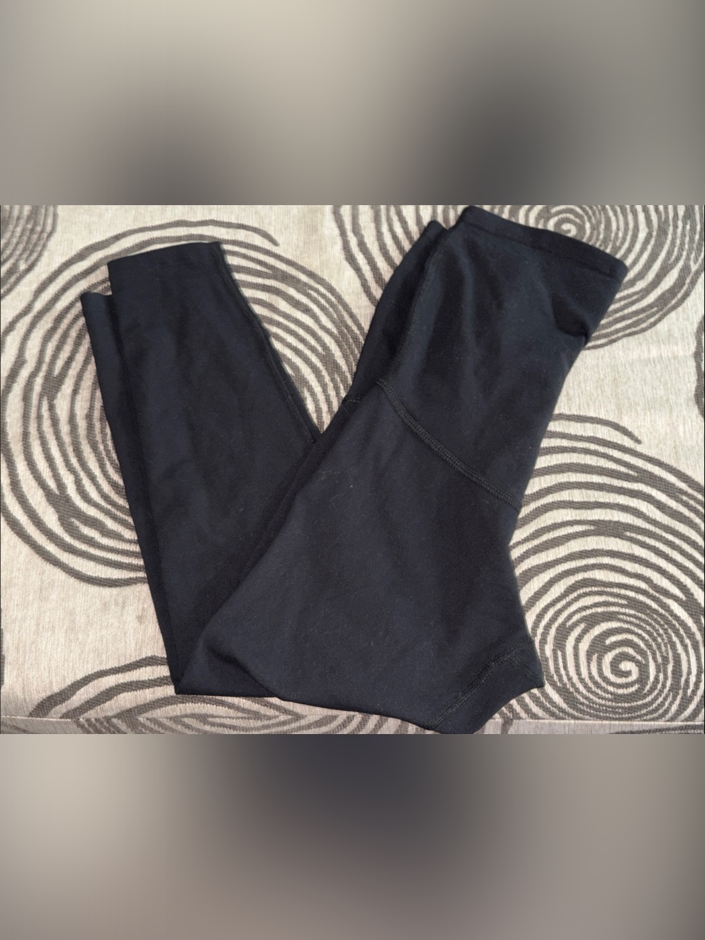 Beyond the bump cropped Black Leggings - Small